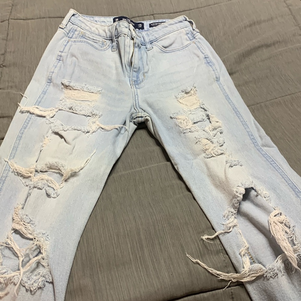 Hollis yet ultra high rise mom jeans